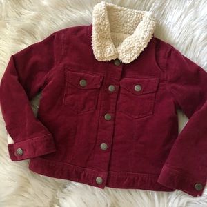 old Navy Sherpa-lined Jacket toddler size 3T